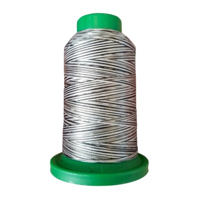 Isacord N°9005 multicolore gris/noir