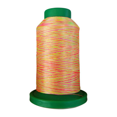 Isacord 9914 multicolore orange/vert