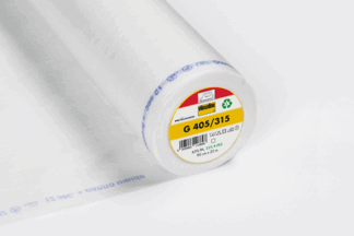 G405 Blanc - Intissé Thermocollant 90cm