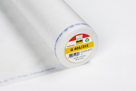G405 Blanc - Intissé Thermocollant 90cm