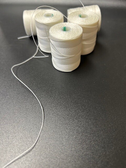 Fil de canette bonded nylon blanc – Image 7