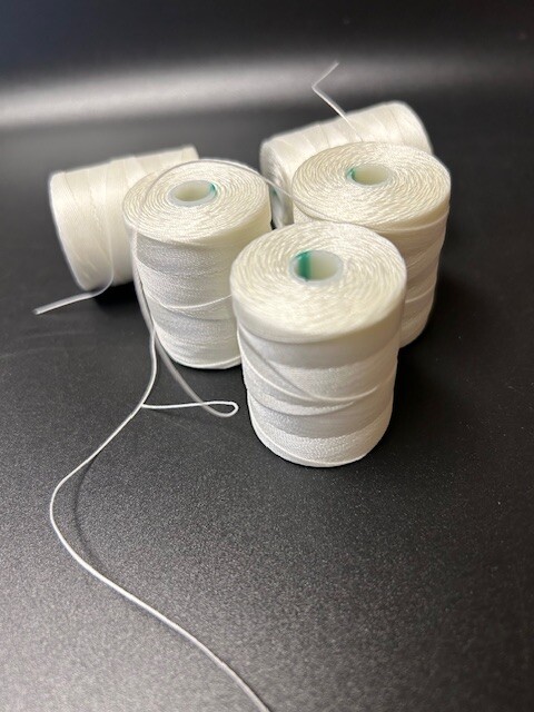 Fil de canette bonded nylon blanc – Image 6