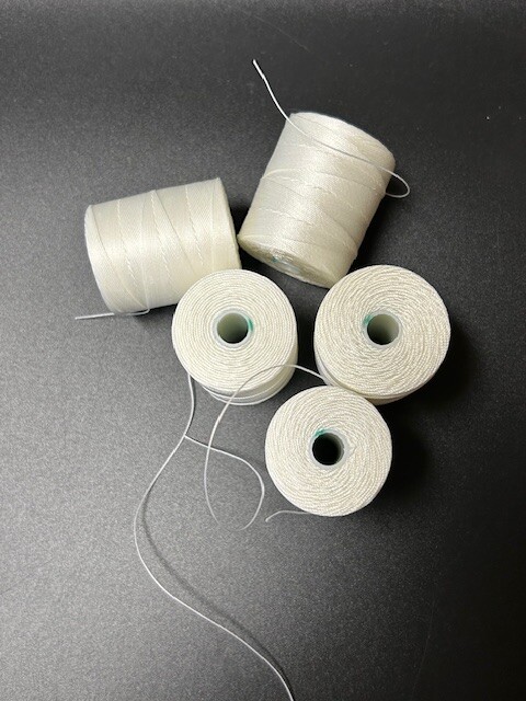 Fil de canette bonded nylon blanc – Image 5