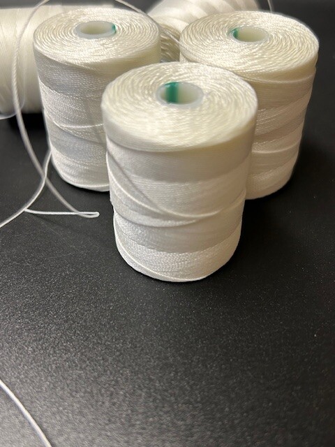 Fil de canette bonded nylon blanc – Image 4