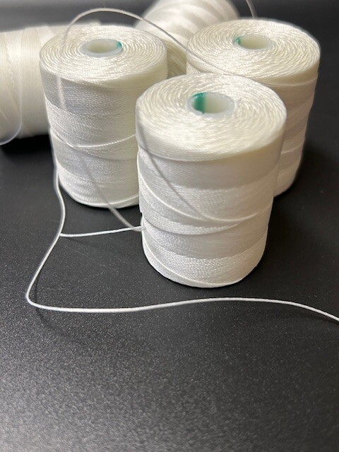 Fil de canette bonded nylon blanc – Image 3