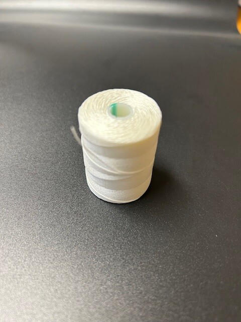 Fil de canette bonded nylon blanc – Image 2